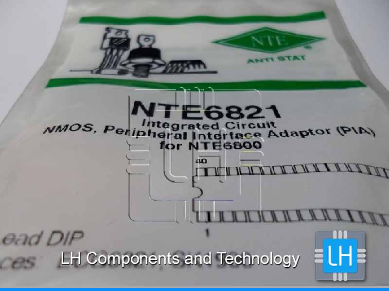 NTE6821   IC - NMOS PERIPHERAL INTERFACE ADAPTER