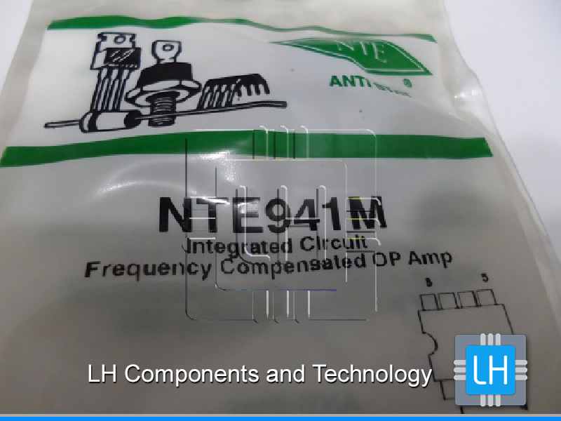 NTE941M  Circuito Integrado Amplifier; operational amplifier; +