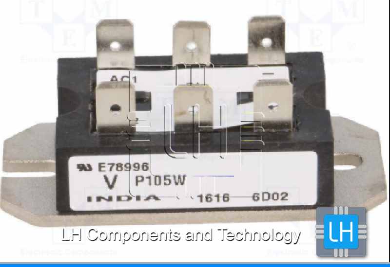 P101W    FULLY-CONTROLLED 1-PH SCR BRIDGE RECTIFIER