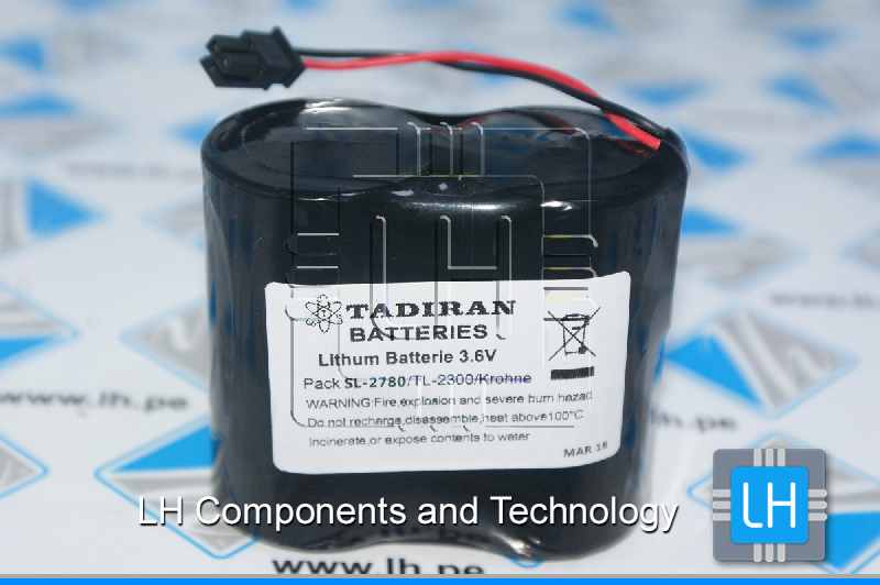 PACK SL-2780/TL-2300/Krohme              Bateria Lithium PACK S1P2/SL2780/149/Krohne, 3.6V, 38000mAh Tadiran