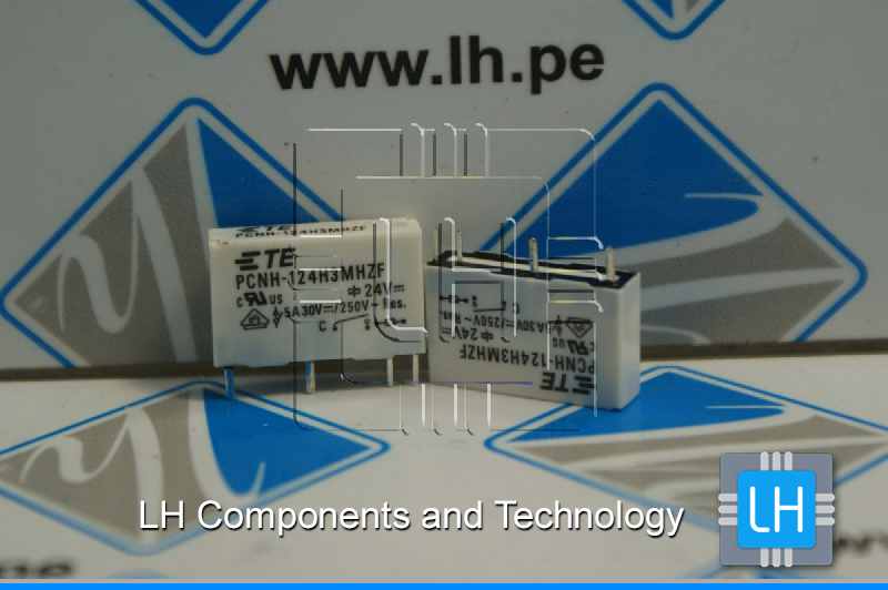 PCNH-124H3MHZF           Relay miniatura 24VDC, 4 pines, 5A