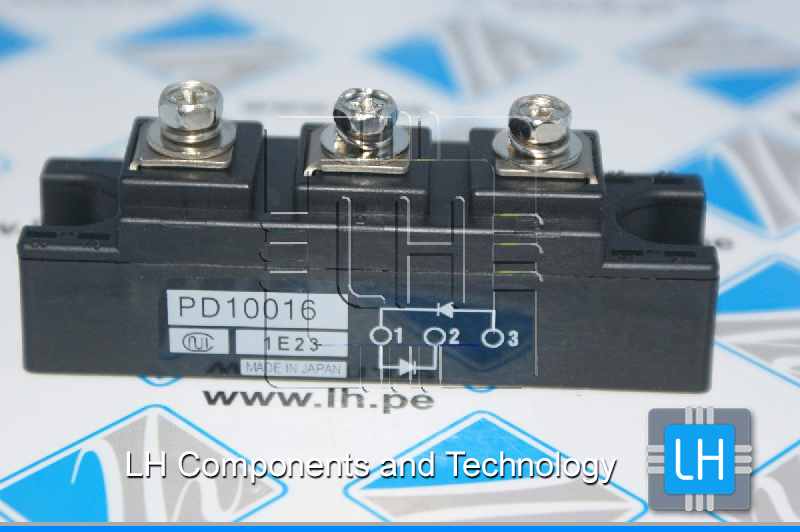 PD10016               Rectifier Diode, 1 Phase, 2 Element, 100A, 1600V V(RRM), Silicon