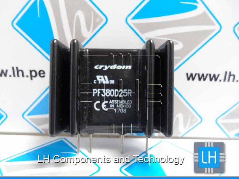 PF380D25R       Relé semiconductor; Uguía:4VCC; 25A; 48÷530VCA; THT; SIP