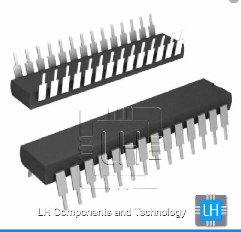 PIC16F882-I/SP          Microcontrolador PIC; Memoria: 3,5kB; SRAM: 128B; EEPROM: 128B