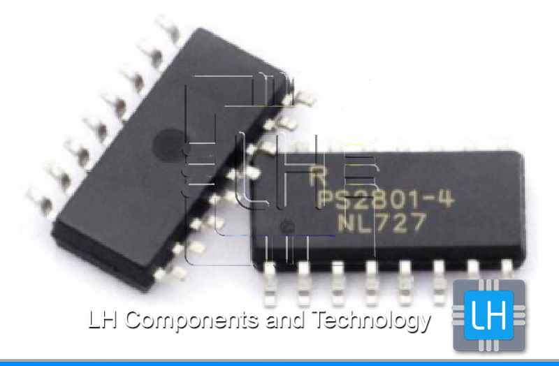 PS2801-4            HIGH ISOLATION VOLTAGE SOP PHOTOCOUPLER