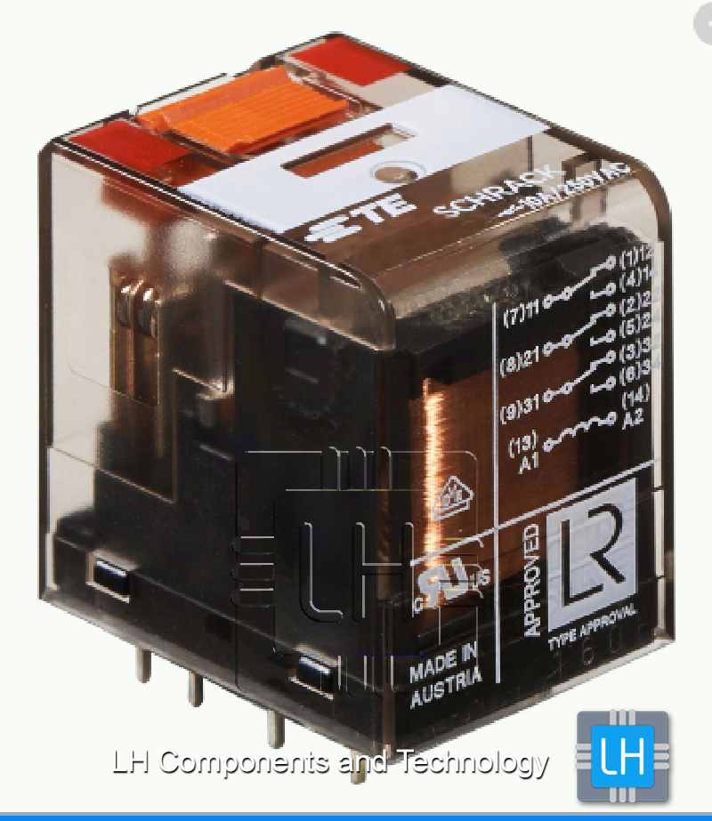 PT371730            Relés universales 3PDT 10A 230VAC MINIATURE PWR RELAY