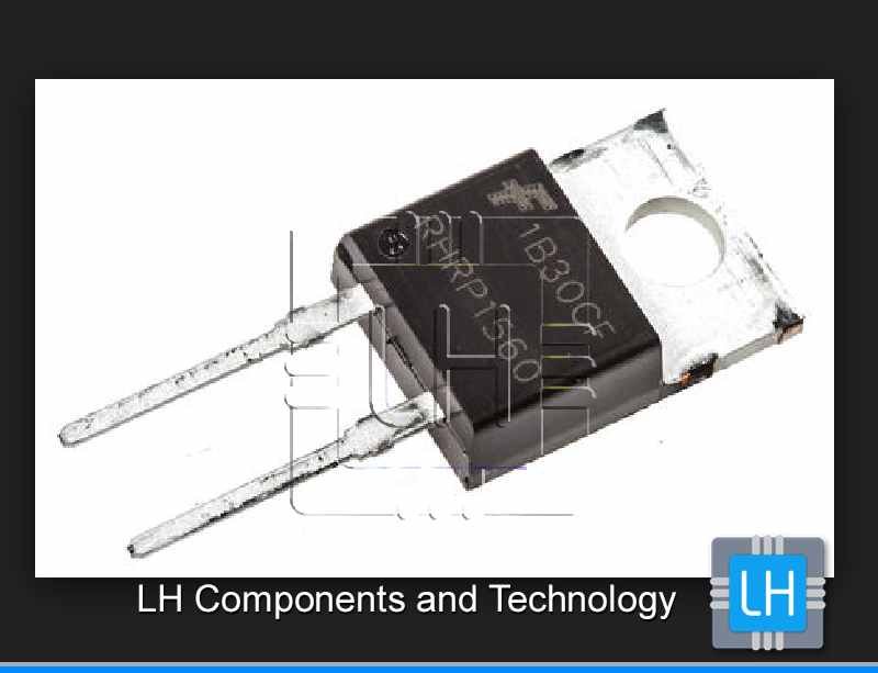 RHRP1560    Diode Tipo Transistor  Standard 600V 15A Through Hole TO-220AC