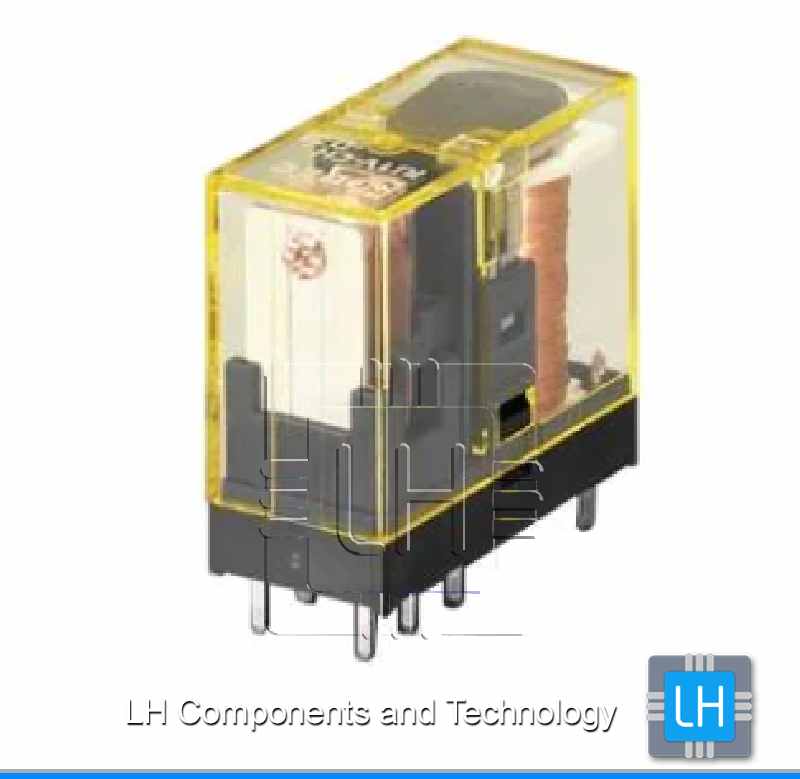 RJ2S-CLD-D24             Relay Miniatura 24VDC, 8 pines, DPDT, máx: 8A