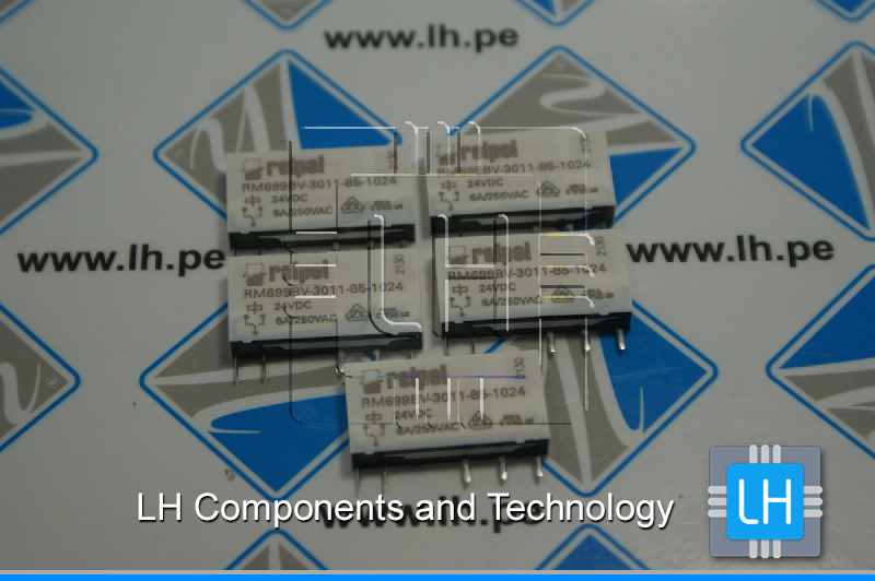 RM699BV-3011-85-1024              Relay Miniatura SPDT, 24VDC, 5 Pines, 6A/250V