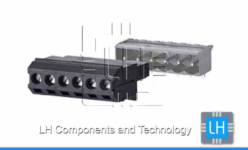 31013106 RP03506IBLN             Terminal Block - Type 013 - 6 pole - Pitch 5mm