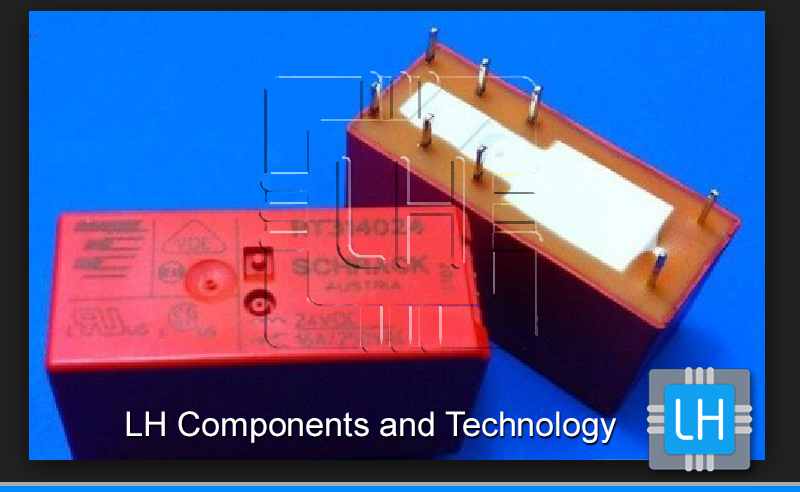 RT314024 9-1393239-8       Relé Miniatura SPDT, Bobina 24VDC, 16A/250VAC, 8 pines
