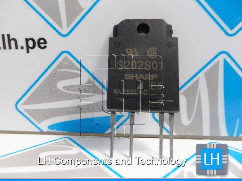 S202S01         Relay: solid state; Icntrl max:8mA; 8A; max600VAC; SIP4