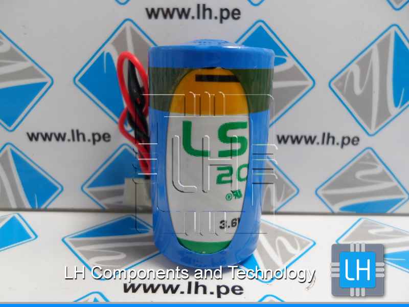 LSH20 With Cables            Bateria Lithium 3.6V, 1300mAh, Tamaño D, con cables