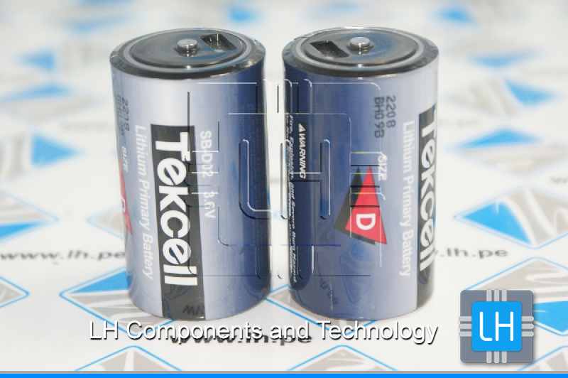 SB-D02      Tekcell SB-D02 3.6V 19000mAh D size Lithium Battery