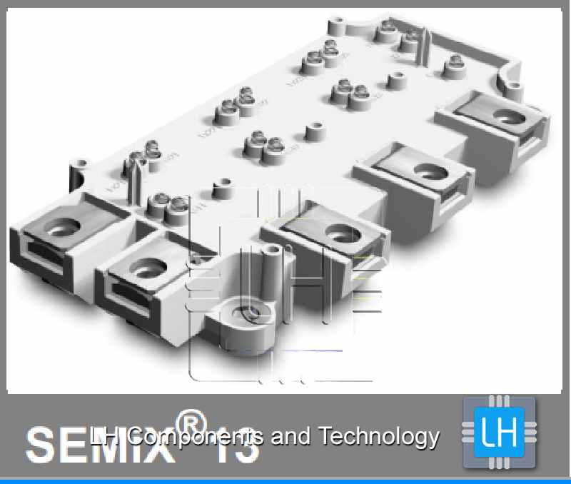 SEMIX101GD066HDS            Modulo IGBT 600 V; 100 A; Six Pack; Technology: IGBT 3