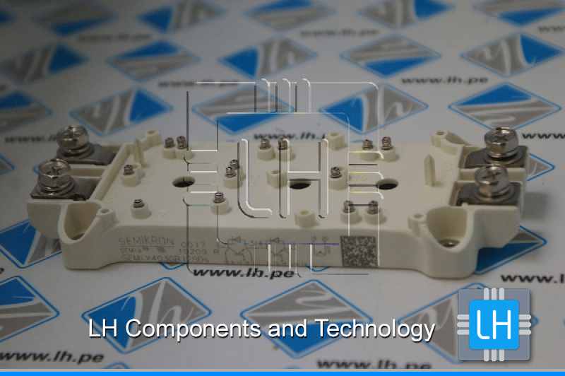 SEMIX403GB128DS              Insulated Gate Bipolar Transistor, 420A I(C), 1200V V(BR)CES, N-Channel, CASE SEMIX 3S, 18 PIN