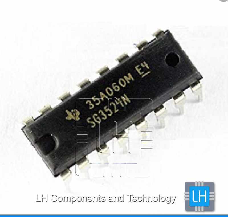 SG3524N           Circuito integrado PMIC, PWM, 0.1A, 450kHz, 8-40V