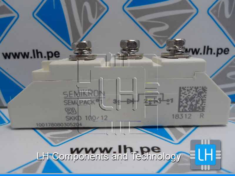 SKKD100/12     RECTIFIER MODULE,1.2KV 100A SEMIPACK 1