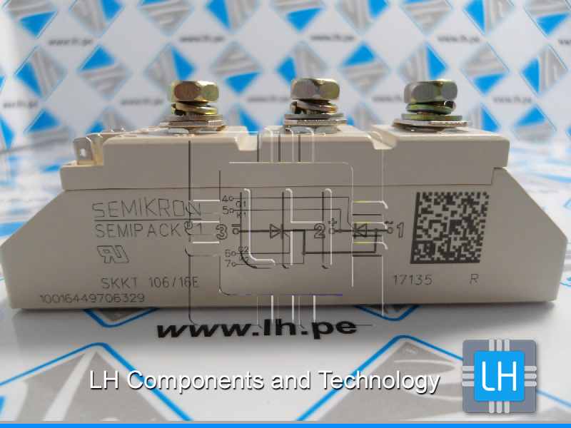 SKKT106/16E SKKT 106/16E      Thyristor Modulo