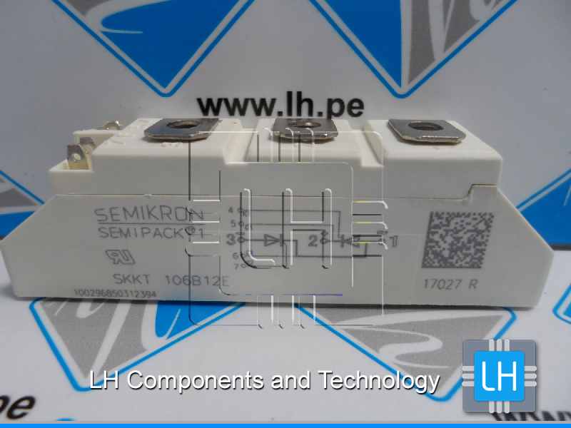 SKKT106B12E        MODULO SEMIPACK1 106A 1200V