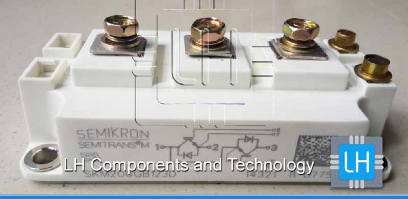 SKM200GB123D             Módulo IGBT 200A, 1200V, transistor