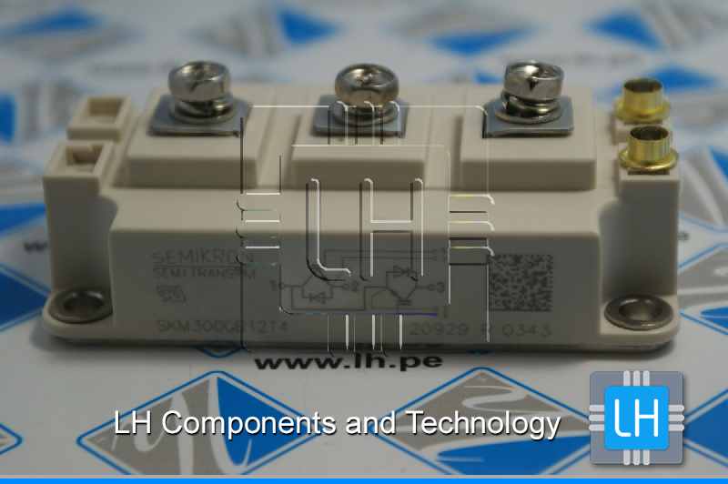 SKM300GB12T4           Módulo IGBT, Medio Puente, 422 A, 1.85 V, 175 °C, Module