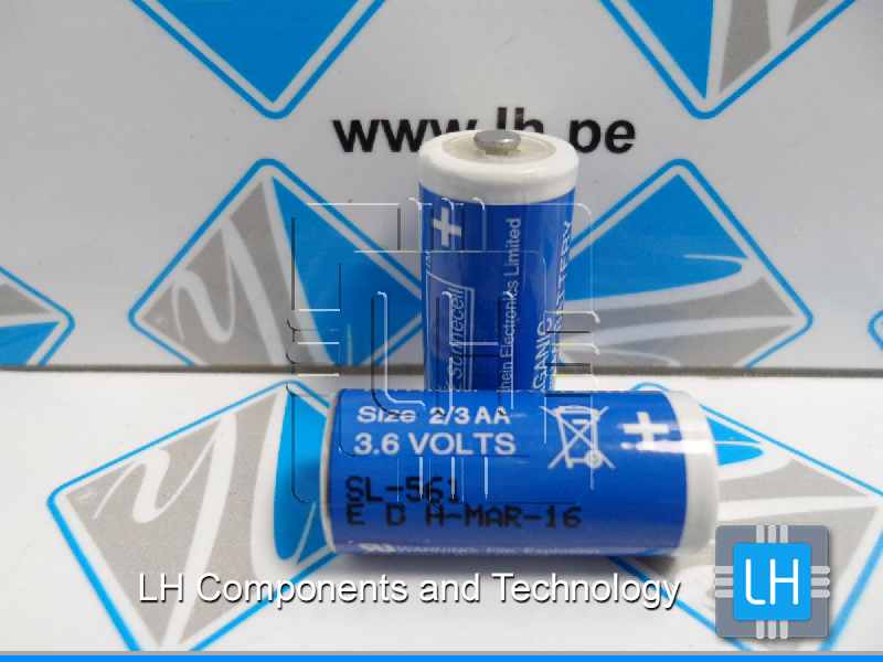 SL-561 1110561100      Batería Lithium 2/3AA, 3.6V, Sonnenschein