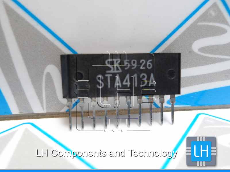 STA413A      Bipolar (BJT) Transistor Array 4 NPN (Quad) 35V 3A 4W