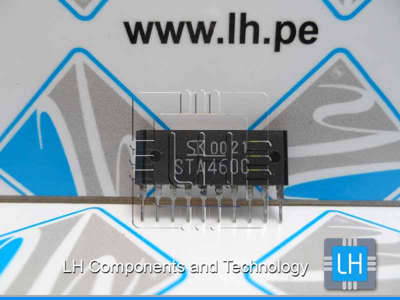 STA460C       Bipolar (BJT) Transistor Array 2 NPN Darlington (Dual) 60V 6A 3.2W Through Hole 10-SIP