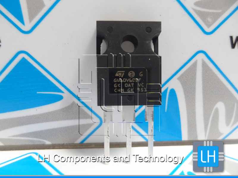 STGW60V60DF          Transistor IGBT, 600V, 60A, 375W, TO247-3