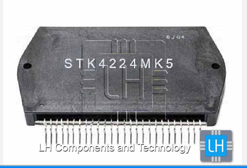 STK4204MK5              Audio Amplifier, 60W, 2 Channel(s), 2 Func, Hybrid, PSIP26