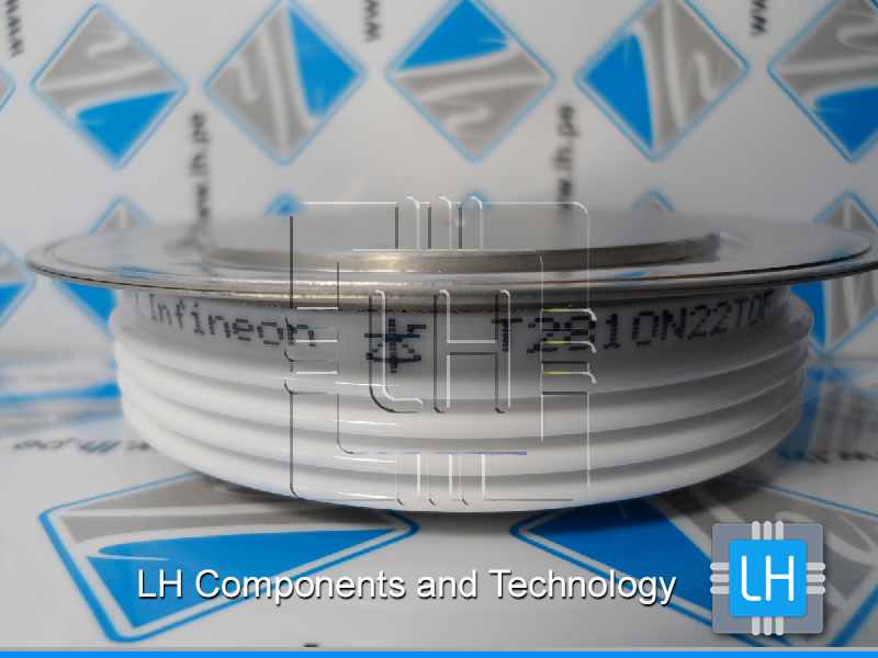 T2810N22TOF       Thyristor de Potencia tipo Capsula SCR PCT 2200V 2810A, Infineon Technologies