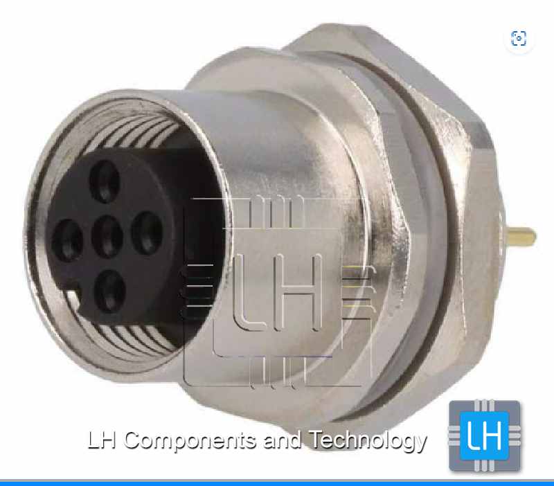 T4143012031-000            Conector para chasis M12, 3 pines, hembra, código A-DeviceNet/CANopen