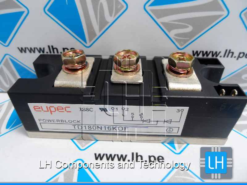 TD180N16KOF       Modulo Thyristor Diodo 180Amp 1600V