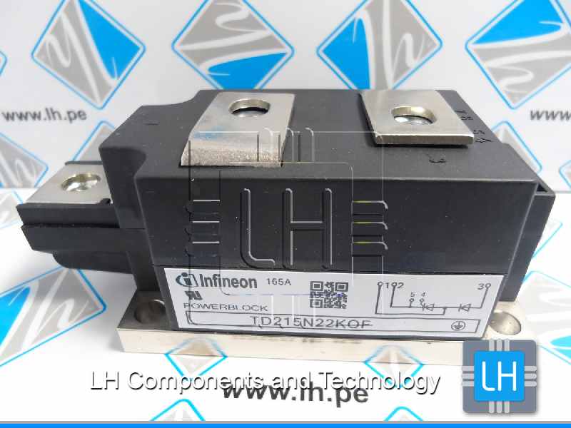 TD215N22KOF    MODULO DE POTENCIA 215A 2200V SCR-DIODE