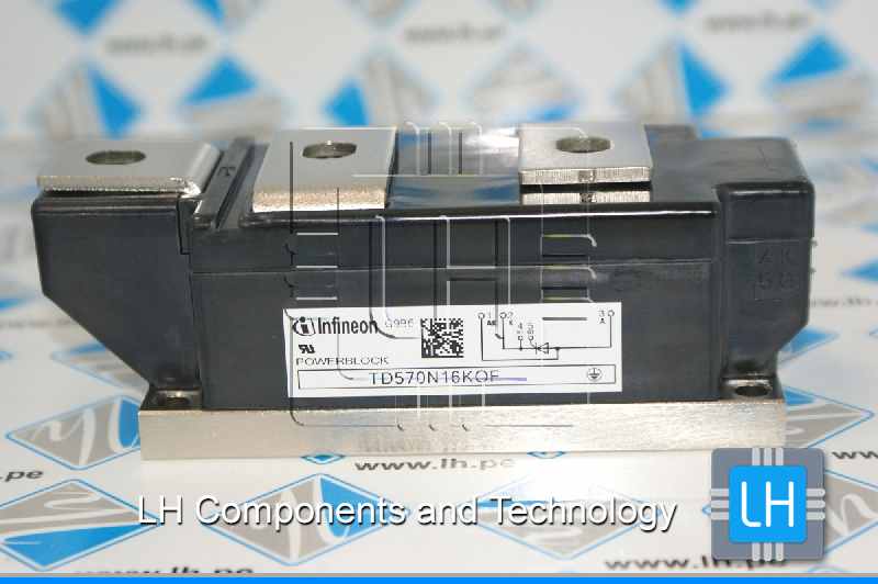 TD570N16KOF          Modulo Doble Thyristor 600A, 1600V, BG-PB60AT-1