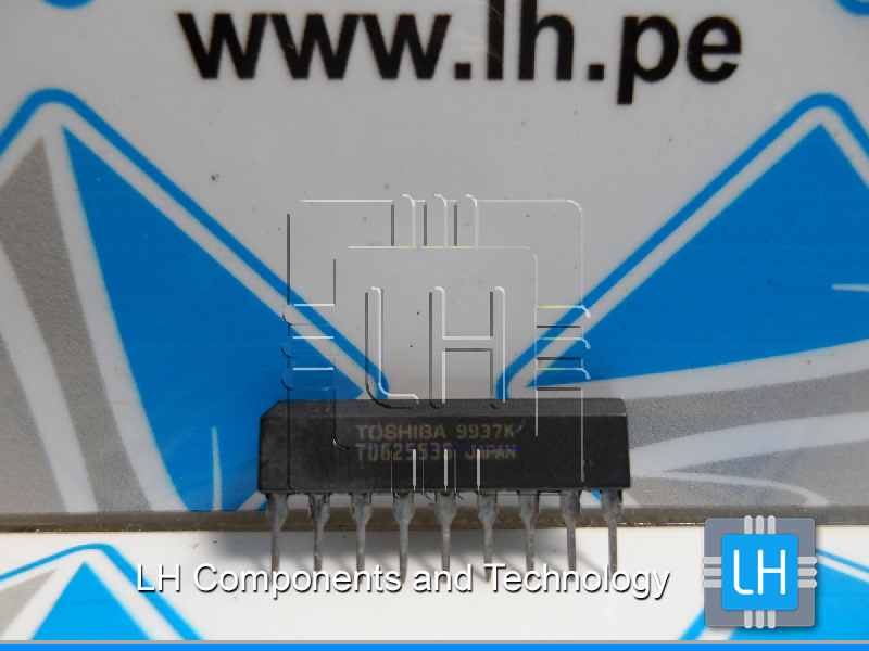 TD62553S     Circuito Integrado 4ch Single Driver : Commen Emitter TOSHIBA BIPOLAR DIGITAL