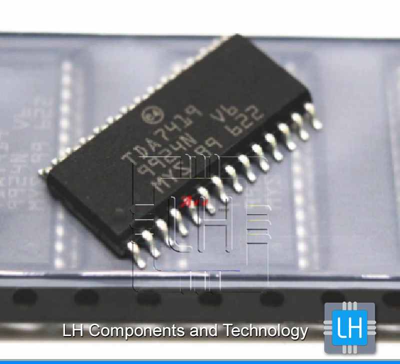 TDA7419             Procesador audio, I2C, 8-10VDC, 4 canales