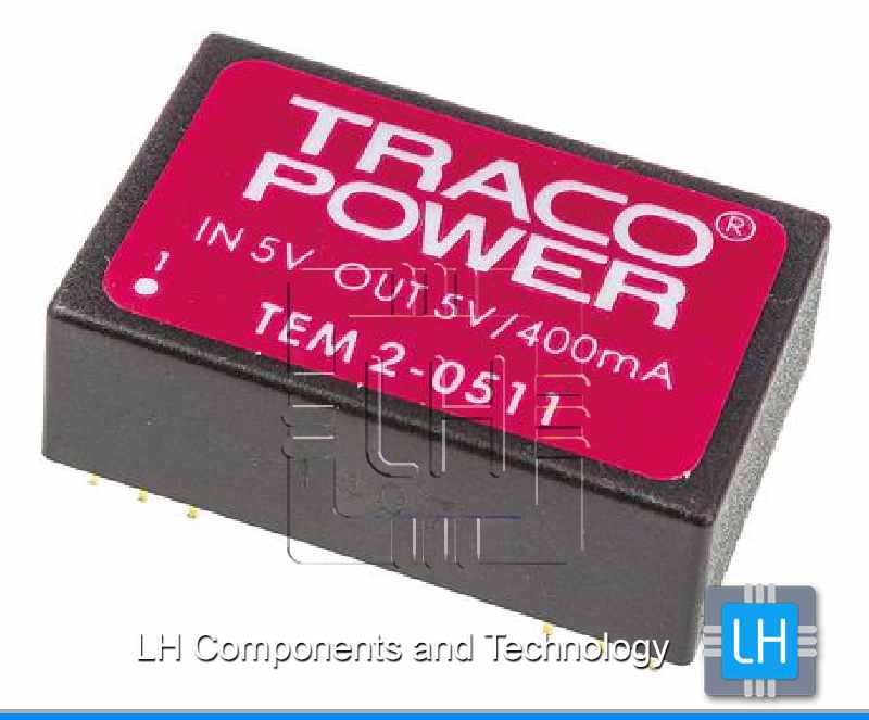 TEM 2-0511         TRACOPOWER 2W Isolated DC-DC Converter, V