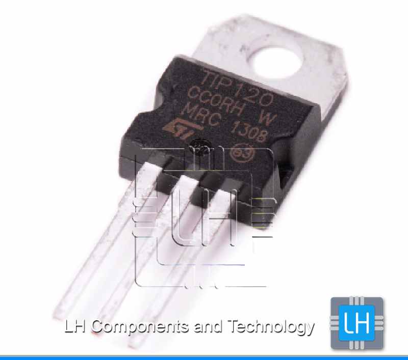 TIP120               Transistor: NPN; bipolar; Darlington; 60V; 5A; 2W; TO220AB