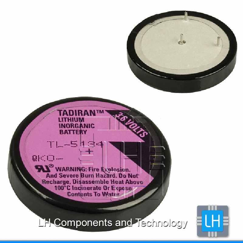 TL-5134/P        Batería Lithium 3.6V, 1000mAh, MBU, 3 pines