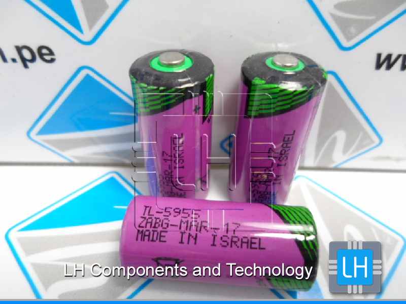 TL-5955    Batería lithium 3.6V, 1600mAh, tamaño 2/3AA