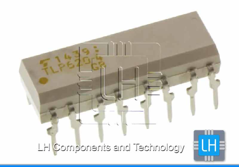 TLP620-4(F)         Optoacoplador, THT, 5kV, 4 canales, transistorizado