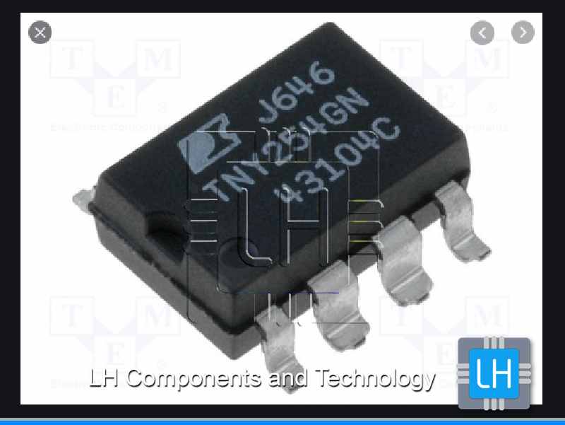 TNY254GN             Circuito integrado PMIC, CA/CC switcher, 85-265V, SO8