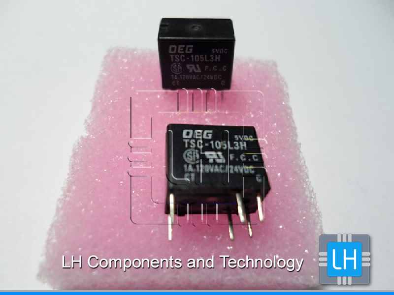 TSC-112L3H Rele SPCO miniature PCB relay,1A 12Vdc coil