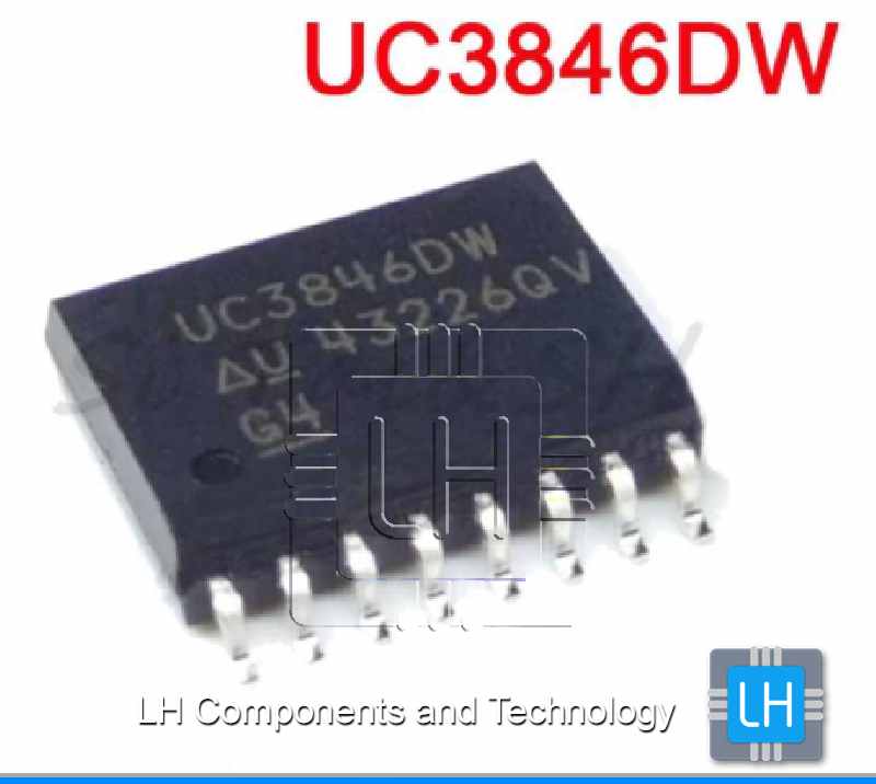 UC3846DW               Circuito integrado: PMIC; Controlador PWM; SO16; 0÷70°C; 7,7÷40V