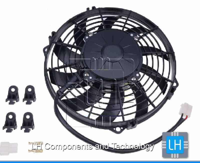 VA07-BP12-/C-58A           Ventilador eléctrico 30100336, 24V, ventilador del radiador de enfriamiento