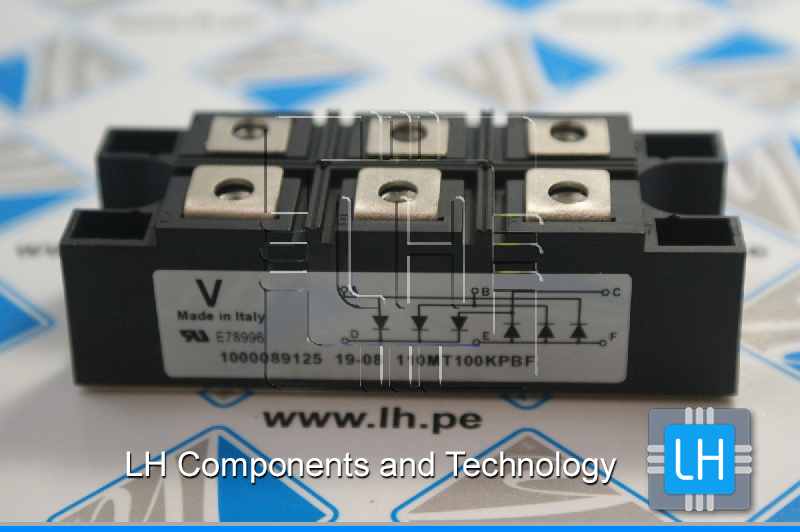 VS-110MT100KPBF                 RECTIFICADOR BRIDGE, 3PHASE 110A, 1000V, MT-K