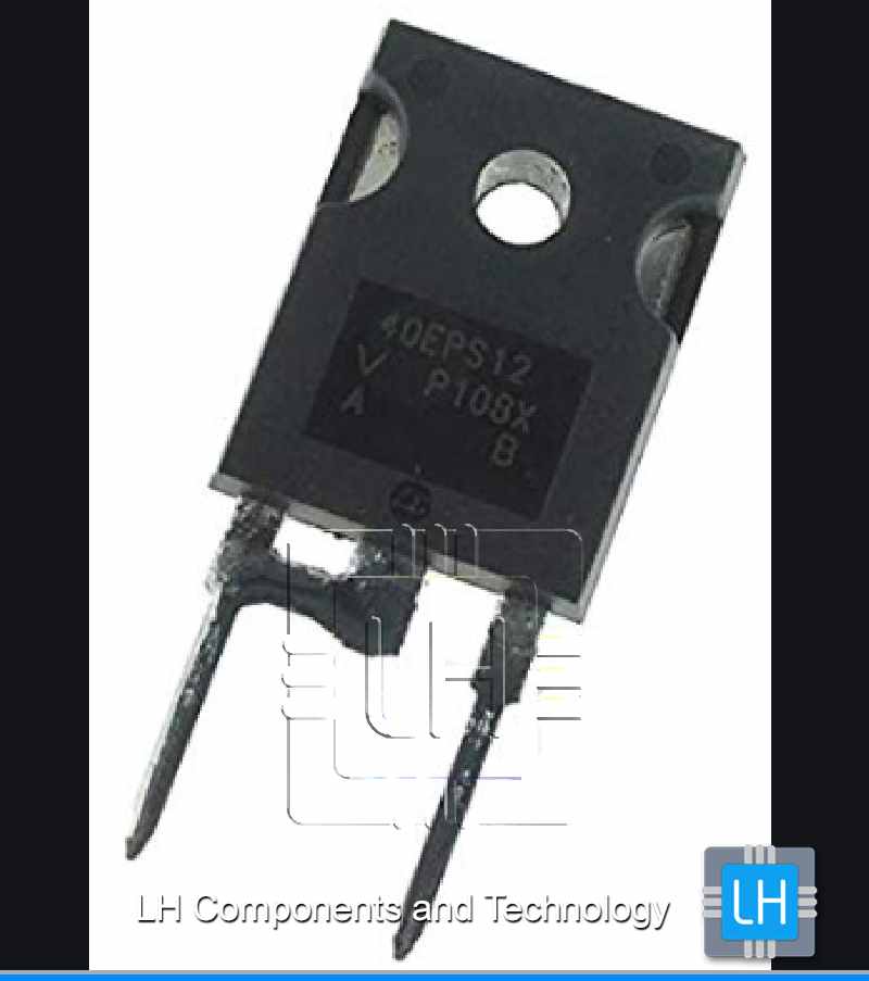 VS-40EPS12PBF          Diodo rectificador 1200V, 40A, THT, max. 475A