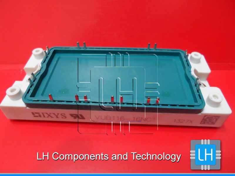 VUB116-16NO1   Diode, Rectifier - Three Phase, Standard recovery, Discrete / Through hole, Idav = 116A, Vrrm = 1600V, Ifsm = 200A, 150deg C, 45x82 IXYS